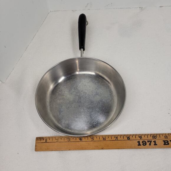 Vintage Paul Revere Ware Saucepan Pan Copper Stainless Steel Cooking Chef Cook - Picture 7 of 11